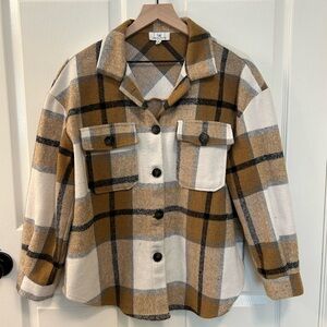 Urban Daizy Plaid Shacket